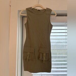 Hersy Cargo Mini Dress